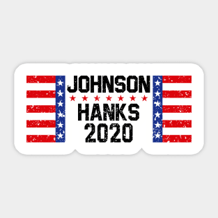 Johnson/Hanks 2020 Sticker